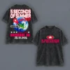 5 Seconds of Summer Everyone's a Star World Tour 2026 Riverstage Brisbane October 28 Black Acid Washed T-Shirt