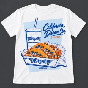 Aerosmith And Friends California Dream On At Hollywood Bowl Los Angeles California United States On October 29 And November 1, 2026 Merch T-Shirt