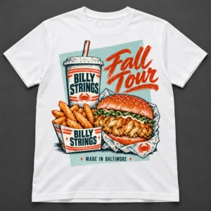 Billy Strings Fall Tour At CFG Bank Arena Baltimore Maryland United States On October 30 And 31, 2026 Merch T-Shirt