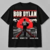 Bob Dylan EU UK Tour 2026 Arena Stozice Ljubljana November 9 Black T-Shirt