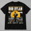 Bob Dylan EU UK Tour 2026 Unipol Arena Bologna November 7 Black T-Shirt