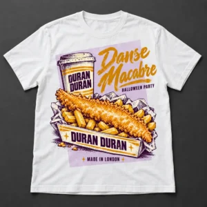 Duran Duran Danse Macabre Halloween Party At The O2 London England United Kingdom On October 31, 2026 Merch T-Shirt