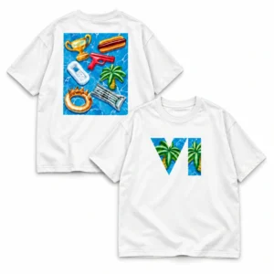 GTA 6 Leon Keer Seven Sins Wynwood Walls Miami 2026 Two Sided T-Shirt