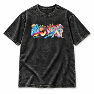 GTA 6 Tristan Eaton Leonida Wynwood Walls Miami 2026 Acid Washed T-Shirt