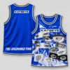 KATSEYE Wildworld Tour Hamilton 2026 Blue Eyes And Lips Round Neck Basketball Jersey Shirt