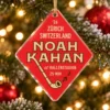 Noah Kahan The Great Divide Tour Zurich Hallenstadion 2026 Alphorn Custom Shape Acrylic Christmas Ornament