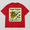 Noah Kahan The Great Divide Tour at AO Arena Manchester United Kingdom on November 9 and 10, 2026 Merch Guitar Bee Red T-Shirt