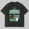 Noah Kahan The Great Divide Tour at Accor Arena Paris France on December 7, 2026 Merch Coffee Kiosk Black Acid Washed T-Shirt