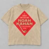 Noah Kahan The Great Divide Tour at Hallenstadion Zurich Switzerland on November 25, 2026 Merch Alphorn Beige Acid Washed T-Shirt