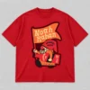 Noah Kahan The Great Divide Tour at LANXESS Arena Cologne Germany on November 26, 2026 Merch Flag Bearer Red T-Shirt