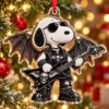 Snoopy Avenged Sevenfold Heavy Metal Band Holiday 2026 Custom Shape Acrylic Ornament