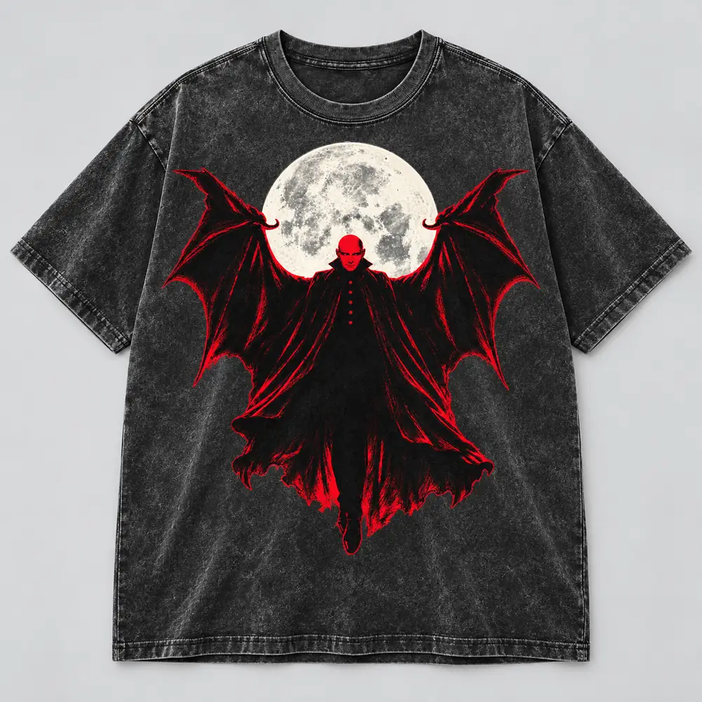 product 2 the smashing pumpkins the rats in a cage tour vampire moon washed black t shirt