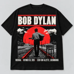 product 5 bob dylan rockhal esch sur alzette luxembourg october 30 2026 black t shirt