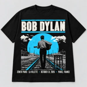 product 7 bob dylan zenith paris la villette paris france october 31 2026 black t shirt